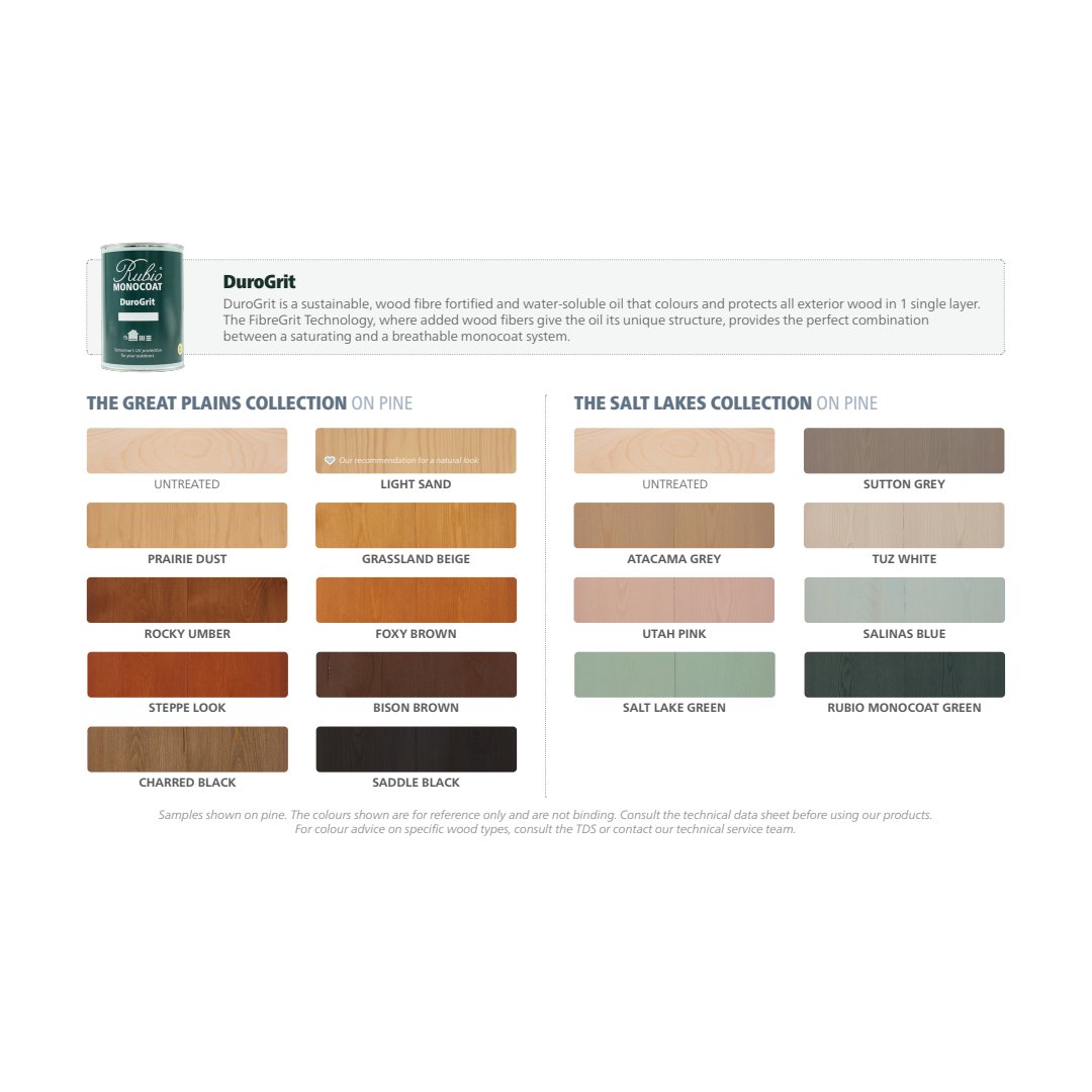 DuroGrit Kleurenkaart