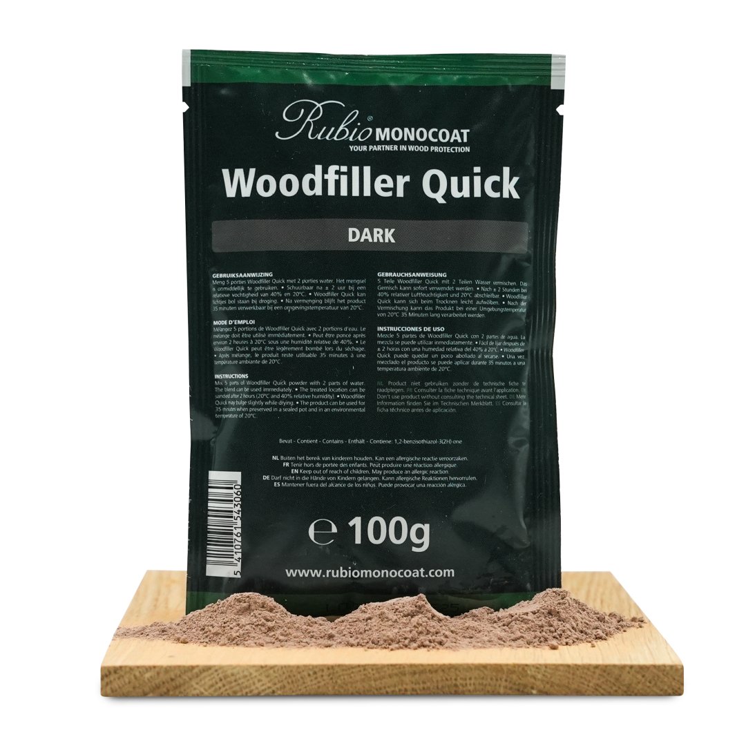 Rubio Monocoat Woodfiller Quick Dark