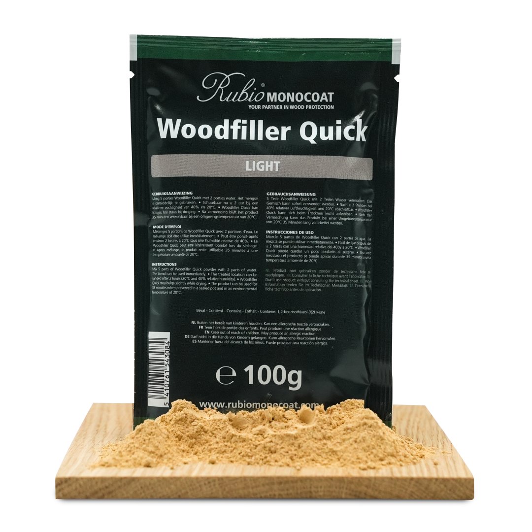 Rubio Monocoat Woodfiller Quick Light
